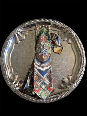 Mr. John Silk Tie Ornamental/Paisley Style
